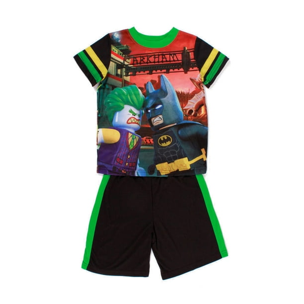 Pijama Para Niño Lego Batman Arkham City Con Short LEGO 8 a 9 años P00S17B98BV