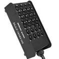 thumbnail image 7 of Seismic Audio 16 Channel 100 Foot XLR Low Profile Snake Cable with 8 TRS Returns PA/DJ Stage - SAJLP-16x8x100, 7 of 7