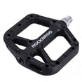 thumbnail image 4 of Pedales para bicicleta de montaña ROCKBROS, ligeros, de fibra de nailon, color negro, 4 of 9