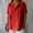 Red, variant on TODOZO Linen Button Down Shirt Women Casual Cotton Blouse Loose Fit Work Gauze Tops Linen Shirts for Women Summer Cotton Linen V Neck Short Sleeve Tops Loose Vacation Beach Solid Blouses Tunic Tops
