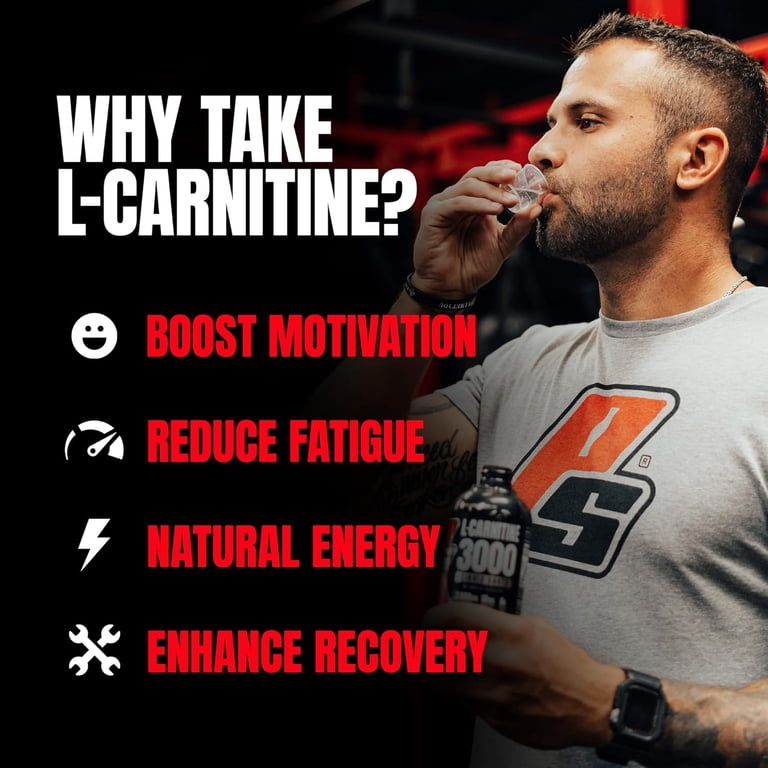 l carnitine men& 39 ProSupps L-Carnitine Liquid Shots, Stimulant-Free, 31 Servings, Green Apple Flavor Firming Anti-cellulite Gel-cream Nivea dull skin care Size:2 oz