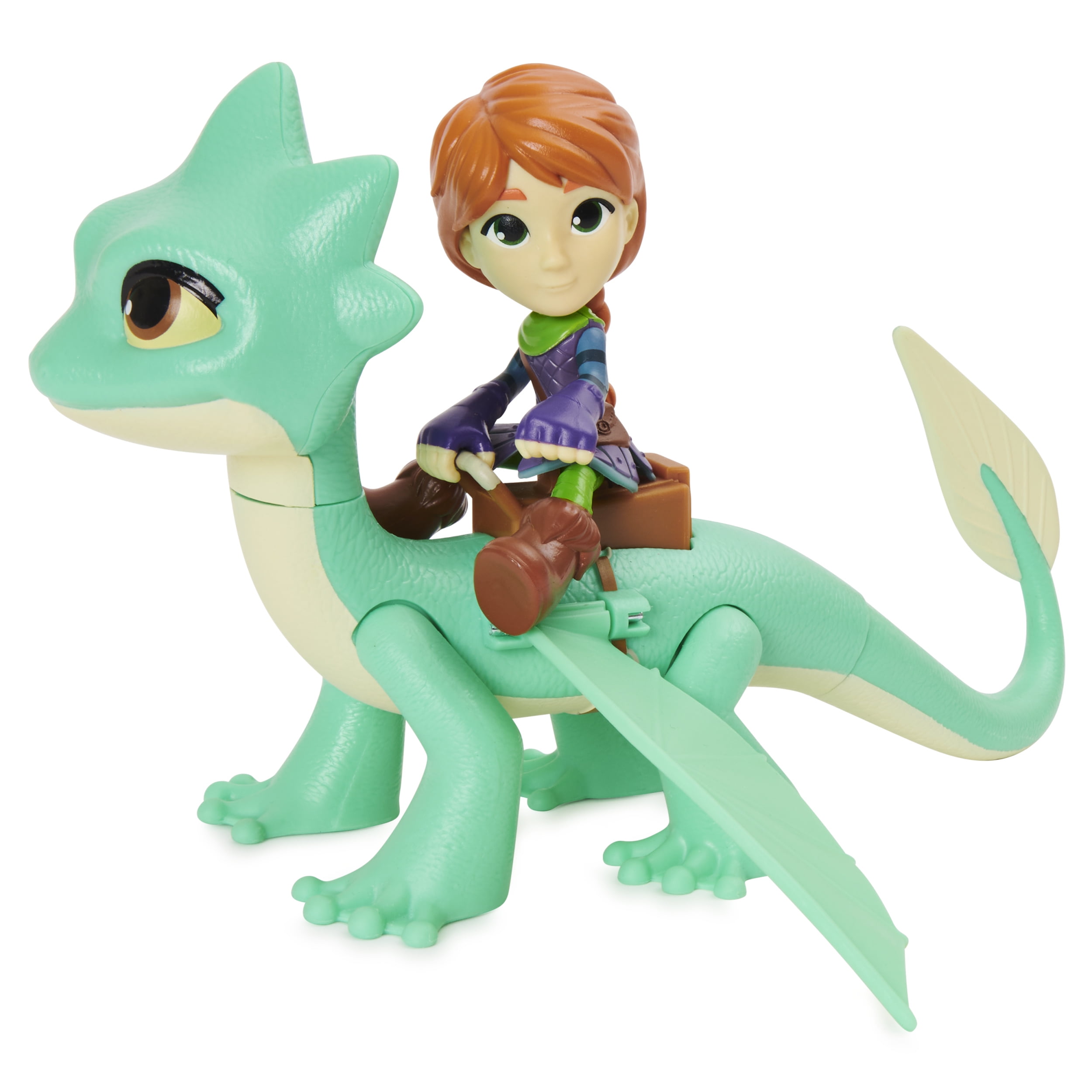 DreamWorks Dragons Rescue Riders, Summer and Leyla, Dragon and Viking Figures with Sounds and Phrases