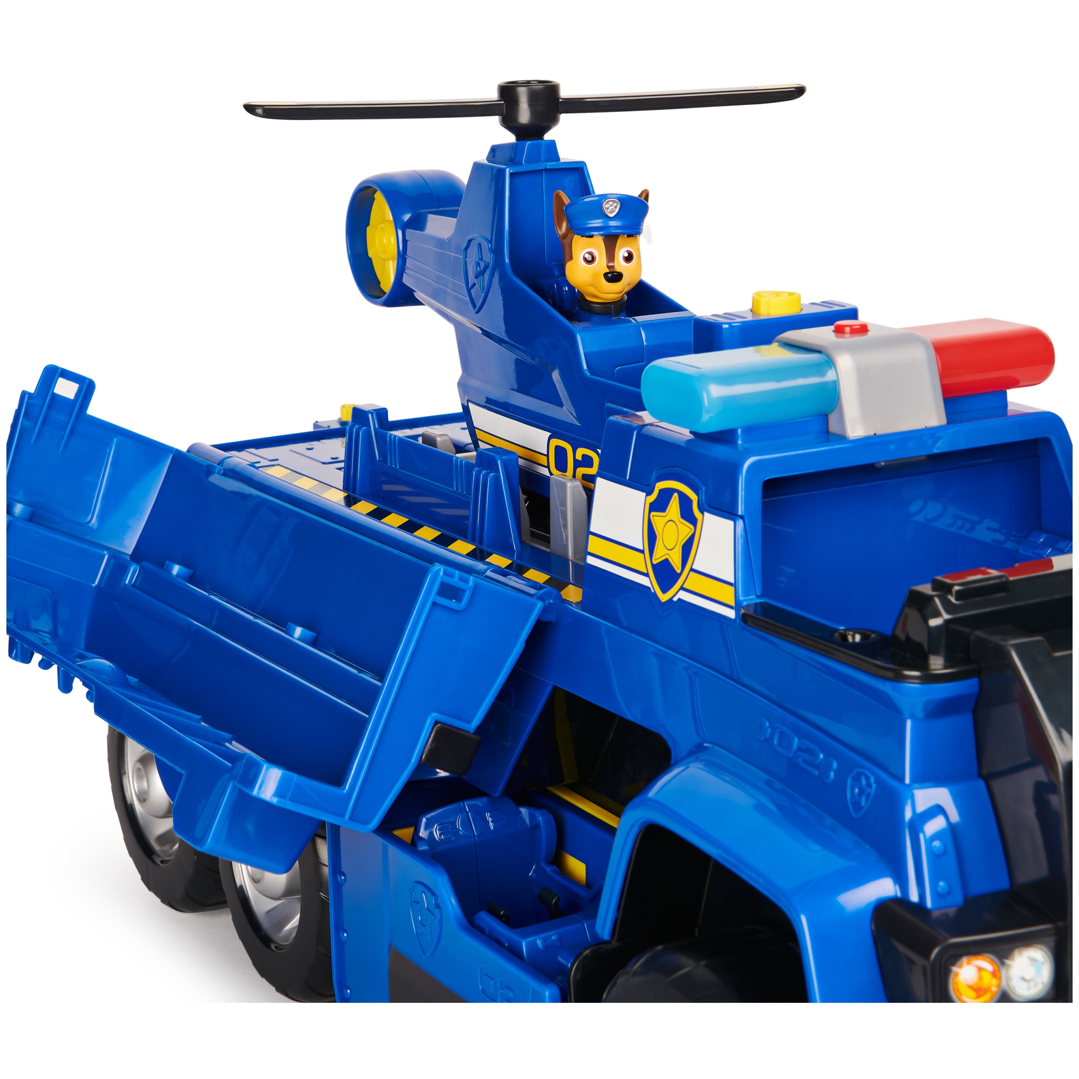 PAW Patrol, Chase's 5-in-1 Ultimate Cruiser with Lights and Sounds