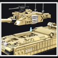 thumbnail image 4 of Set de construcción de tanque de juguete EtrealEli Challenger II de 485 piezas, 4 of 8