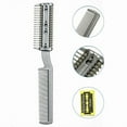 thumbnail image 2 of Manual Pet Grooming Comb and Trimmer with Extra Blades – Quiet Hair Remover for Dogs & Cats, 2 of 5