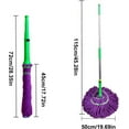 thumbnail image 4 of Telescopic MOP: Professional Heavy Duty Floor Cleaner, Easy Retraction Mop, Extendable Handle With Absorbent Microfiber Head, Multiple Superfic Cleaning Tool,A, 4 of 9