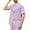 Pink Short Sleeve for Men, variant on Men's Short Sleeve Shirt Spread Collar Full Placket Soft Fabric Comfortable Casual Daily Outdoor Wear Black L