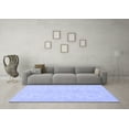 thumbnail image 3 of Ahgly Company Machine Washable Indoor Rectangle Abstract Blue Modern Area Rugs, 5' x 7', 3 of 4