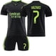 thumbnail image 1 of Ropa de entrenamiento de fútbol para niños, uniformes deportivos de fútbol para niños, ropa de entrenamiento para niños, Verano qym unisex, 1 of 2