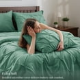 thumbnail image 3 of U by Bedsure Full Size Comforter Sets - Bedding Sets Full 7 Pieces, Bed in a Bag Bed Sets with Comforter, Sheets, Pillowcases & Shams, Adult & Kids Bedding,Pea Green, 3 of 5
