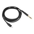 thumbnail image 2 of Cable de Audio Auxiliar Estéreo de Línea Equilibrada de Audio, Cable de Audio de Guitarra Plug And Play de 6,35mm Y 1/4 para Micrófono, Mezclador de 200 centímetros, 2 of 8