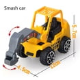 thumbnail image 2 of 6pcs Children Simulation Engineering Vehicles Car Truck excavator model Excavator Auto Model Educational Toys Bulldozer, 2 of 9