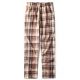 thumbnail image 3 of Ma Croix Mens Flannel Fuzzy Pajama Pants Fleece Brushed Sweatpants Sherpa Sleepwear, 3 of 8