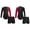 Burgundy, variant on iiniim Kids Girls Rhinestone Ballet Dance 2 Piece Long Sleeve Gymnastic Leotard and Short 6-14 Blue 8