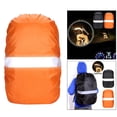 thumbnail image 3 of Visibility Backpack Rain Cover with Reflective Strip Water Ultralight Backpack Cover, Storage Pouch, for Hiking Camping Biking Reisen im Freien orange 60L, 3 of 10
