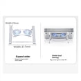 thumbnail image 1 of Soporte Plegable para Computadora Portátil con Ventilador de Enfriamiento, Almohadilla de Enfriamiento para Tableta: Soporte de Enfriamiento Mejorado y Diseño Portátil D Plata, 1 of 5