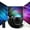 Black, variant on YAHHU BT Speaker Night Light Snail Starry Sky Projector Lamp Aurora Light for Bedroom (5.91 inches / 15.00 cm) - Black