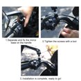 thumbnail image 1 of 1 par de espejos para bicicleta, espejo de seguridad ajustable para bicicleta, equipo de ciclismo de amplia gama Likrtyny  Accesorios para bicicletas, 1 of 9