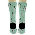 thumbnail image 5 of ThisWear Animal Print Socks Penguin Socks Penguin Gift Set Penguin Themed Gifts 2-Pair Crew Novelty Socks, 5 of 5