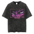 thumbnail image 5 of Anime Harajuku Streetwear Vintage Berserk Guts Graphic Print Washed Cotton Summer Short Sleeve T-Shirt, 5 of 5
