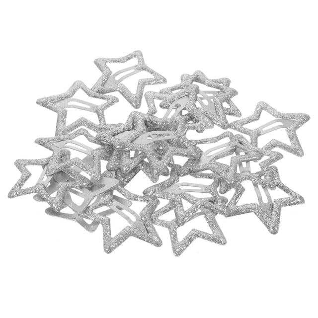BESTYASH 20Ud Clips Decorativos Para Plateados Con De En Metal, Ideales Para Eventos Y Diario