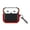 Black +Red, variant on For AirPods Pro 3 2025 (3rd Version) Switch Closure Premium Ultra ShockProof Hybrid With Metal Hook Case Cover - Black+Blue