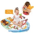 thumbnail image 5 of Yookidoo Play 'N' Nap Baby Activity Gym. Infant Play Mat with Foldable Blanket, Tummy Time Pillow & Newborns Sensory Toys. Machine Washable, from 0-12 Months, 5 of 8
