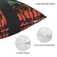 thumbnail image 3 of Yiaed Go Surfer Print Pillow Covers Super Soft Decorative Square Throw Pillow Covers Case Cushion Covers for Sofa Couch Bedroom Car Decor（No pillow core）-22"x22", 3 of 7