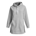 thumbnail image 5 of Womens Warmy Sweatshirt Oversized Hoodie Dress with Pockets Shirt Dresses for Women 2026 Lightweight Fashion Hoodies & Sweatshirts, 5 of 5