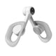 thumbnail image 5 of Muslo maestro muslo tóner brazos piernas glúteos entrenamiento de fuerza suelo pélvico músculo entrenador pélvico cadera entrenador para entrenamiento Blanco con Mostrador Sunnimix entrenador de cadera, 5 of 8