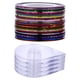 thumbnail image 1 of Capacas de uñas de cinta de tiras de arte de uñas de 120 piezas con 4 cajas de dispensadores de cinta, 1 of 5