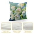 thumbnail image 4 of Chilfamy  Colorful Pillow Covers, Lily of The Valley Flower Bouquet Sketch Double Sided Square Pillow Cases Pillowcase Sofa Cushion, 4 of 5