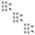 thumbnail image 2 of Ounissouiy 6Pcs Stainless Steel Ball Fashion Classic High-Precision Bearing Smooth Balls Female Decorations Jewelry Replacement Parts Type1, 2 of 6