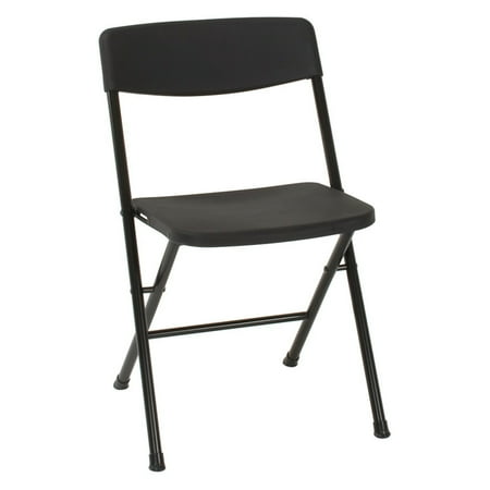 Cosco Resin (4-Pack) Folding Chair with Molded Seat, (Best Way To Store Folding Chairs)