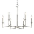 thumbnail image 2 of Golden Lighting 8209-6 PW Ellyn 6 Light Chandelier, Pewter, 2 of 5