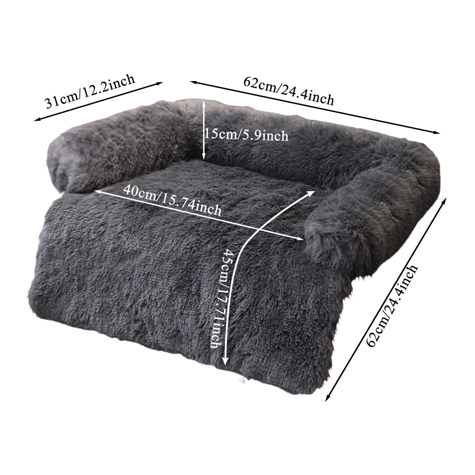 Elevated Pet Bed Mattress with Sofa and Cats Comfortable Sleeping Pad
