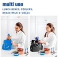 thumbnail image 6 of Cool Coolers by Fit & Fresh, Soft Ice Packs for Lunch Box & Cooler Bag, Reusable & Flexible, Sports, 2pk., 6 of 7