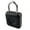 Black, variant on One for Touch Open Finger Print Padlock USB Charging for Gym School Employee Loc