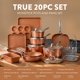 thumbnail image 2 of Batería Cocina Gotham Steel Hammered Cerámica 20pzs, 2 of 5