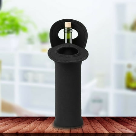 Insulated Neoprene Wine Bottle Carrier Cooler Tote Protective Cover