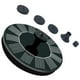 thumbnail image 3 of Fuente solar flotante de 13 cm para jardín, piscina, estanque, fuente de exterior con panel solar, minifuente de agua para piscina, estanque y jardín (negra), 3 of 7