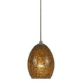 thumbnail image 1 of Cal Lighting-One Light Pendant  Brushed Steel Finish-PN-1085/18-BS, 1 of 1