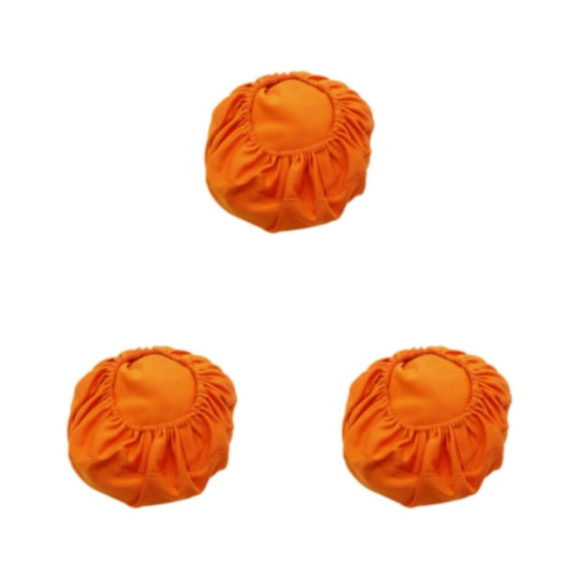 kurtrusly Elastic Chair Cover Set Made With Thickened Elastic Cloth For Durability And Dustproofing Chair Seat Cover orange 3Set