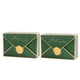 thumbnail image 1 of Cateissary Caja de dulces de sobre de 50 piezas, contenedor de bocadillos de Chocolate de estilo europeo, sello de cera de aniversario, caja Almacenamiento y organización del hogar Verde, 1 of 6