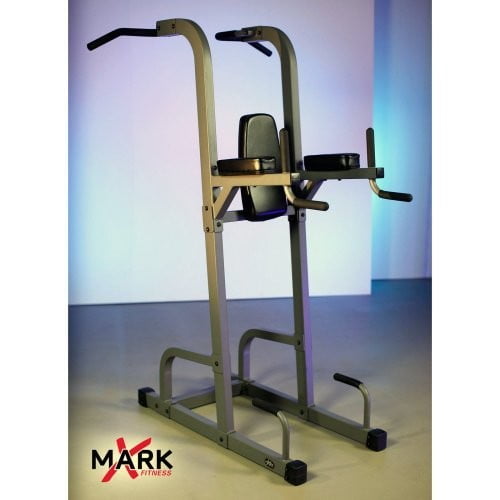 XMark Commercial VKR Vertical Knee Raise with Dip and Pull up Station Power Tower Walmart
