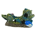 thumbnail image 6 of Penn-Plax Deco-Replicas Sunken Blue Treasure Ship - Aquarium Decoration - Medium, 6 of 9