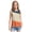 Orange, variant on YDFCWXW Girl's Sports Tank Tops, Summer Comfortable Quick-Dry T-Shirts, Funny Sleeveless Shirts (Yellow, L)