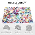 thumbnail image 4 of Kdxio Colorful Watercolor Dots for Dish Drying Mat,24*18 inch Absorbent Dish Drainer Kitchen Counter,Large Size Dish Drying Pad for Countertops,Draining Racks, 4 of 9