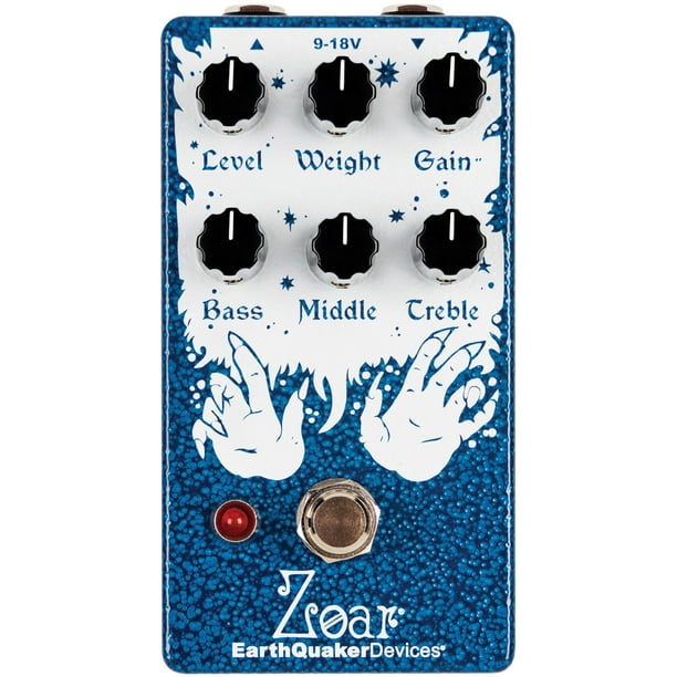 Pedal de guitarra con distorsión Earthquaker Devices Zoar Dynamic