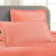 thumbnail image 5 of Supeior Paisley Cotton Decorative 3-Piece Bedspread Set, All Season Breathable Bedspreads, King, Coral, 5 of 9